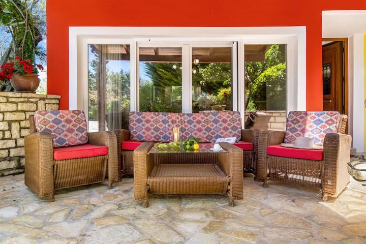 Poly'S Villa Lefkada Apolpaina Exterior foto
